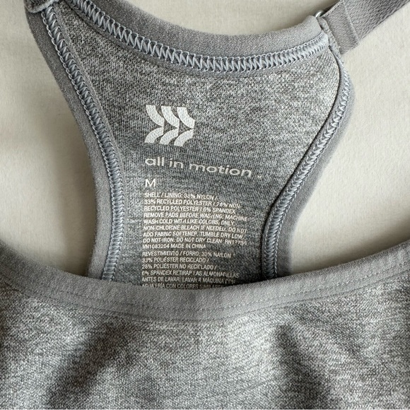 ⚡️ FLASH SALE Medium gray sports bra All in Motion - Picture 2 of 3